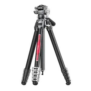 울란지 VideoGo TT09 F38 10X 카본 여행용 비디오 삼각대 UZ-T067GBW1