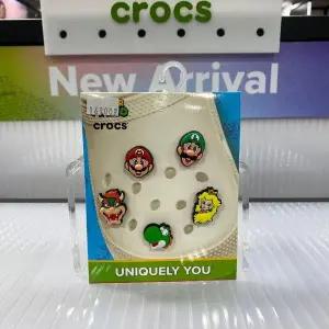 [보리보리/크록스 슈즈]지비츠 5팩 슈퍼 마리오 10007701