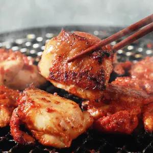 통닭다리살로 만든 순살 춘천닭갈비 500g x 4팩