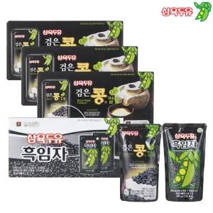 검은콩과 칼슘 20팩 3박스 + 흑임자 두유 파우치 20팩 1박스 (총 80팩)