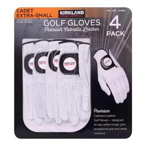 커클랜드 남성 골프 장갑 4장(Extra-Small)-18cm