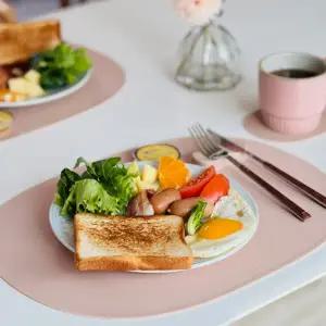 [디아르] 국내산 플래티넘 실리콘 방수 식탁보 테이블보 오리지널 베이비핑크