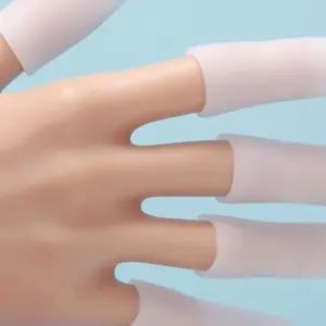 핑거코트 손가락 보호 커버 실리콘 5p세트 미끄럼 방지 핑거 코트