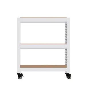 아트박스 홈던트하우스 홈던트하우스 이동식선반 대형바퀴 3단 1100x700x1350