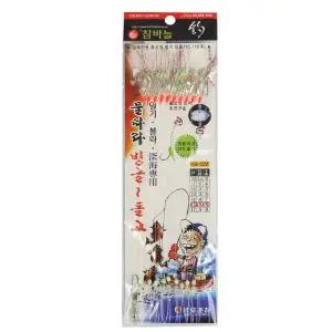 [금호조침]낚시방 금호 볼락 열기 축광어피(KS-222)/10본 카드채비