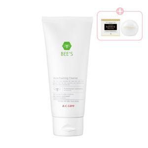 동성제약 에이씨케어 비즈 아크네 포밍 클렌저 130ml (1개)+랑스 오크라크림 미니 10g(1개)