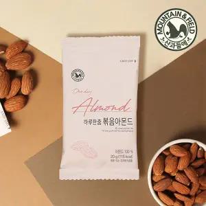 [산과들에] 25년 햇 견과 하루한줌아몬드 20g x100봉