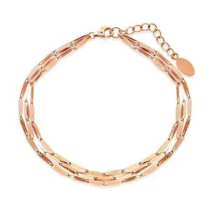 [비앤비골드] 14K 세줄 레이어드 레몬체인 팔찌 NPB40210