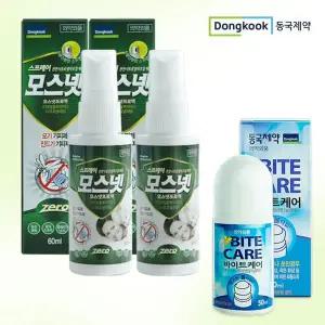 [NS홈쇼핑]동국제약 해충 세트[모스넷 스프레이 2개+바이트케어 1개][34402470]