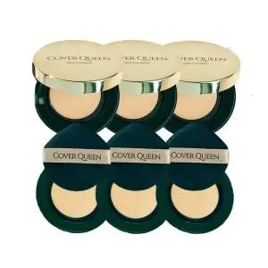 [커버퀸] 글로우 에센스 커버팩트 파운데이션 본품2+리필2