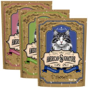 아메리칸 시그니처 고양이모래 3종 6kg x 3개