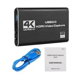 ABC넷 HDMI 캡쳐보드 비디오 캡처usb3.0 외장형 Full HD /입력4K60HZ