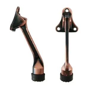 브론즈 현관 노루발 문발굽 중문 스토퍼 소형 출입문 방화문 고정 말발굽 도어 캐쳐 스톱퍼 말굽 문받침