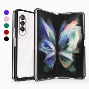 [셀러허브]르랑 갤럭시 Z폴드3 레트로 투명 범퍼 케이스 B 폴더 폰 지폴드 제트 CC09B-8 (S16970585)