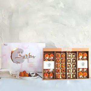 예다움 상주 곶감 VIP 2호 설 명절 부모님 선물세트 36과 (왕반건시 + 곶감단지 + 크림치즈호두말이)