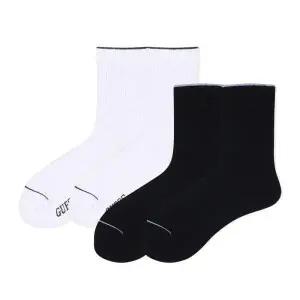 /게스 패션잡화 게스 여자 앞로고 라인배색 중목 4족 - ROZA1004