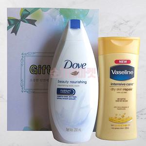 도브 바디워시 바디샤워 + 바세린 로션 바디크림 핸드크림 선물 세트 단체 대량