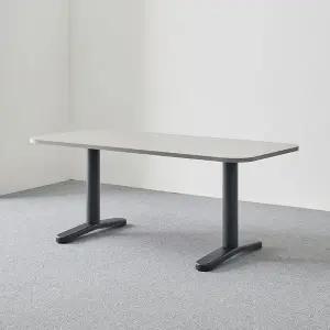 [티에스퍼니처]퍼스 오리발 회의테이블 책상 1800