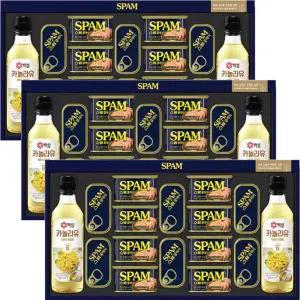 씨제이 스팸선물세트 복합K호x3개(1box)캔 햄 명절선물 추석 설 회사직원 선생님 대량구매 답례품 추천