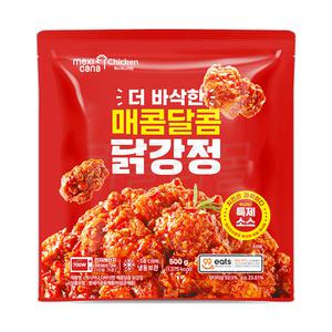 멕시카나 더 바삭한 매콤달콤 닭강정 500g