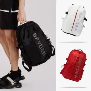 스파이더 SPIPBNBP301U 남녀공용 라이프 스타일 레터링 로고 백팩 US