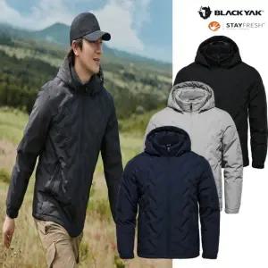 [롯데백화점]블랙야크 24FW 경량다운 남성 제로스팟 후디 다운자켓 1BYPAW4003