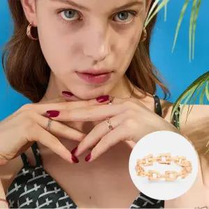 [주문제작][메트로시티 주얼리] 링크 14K 로즈 반지 A241GR3160R4Q