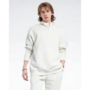 [아웃도어스/리복]남여공용 내츄럴 다잉 하프 집업 맨투맨 - 아이보리 / HG1585 RETS2F604IV