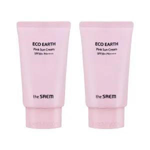 2개 더샘 에코 어스 핑크 선 크림 50g SPF50+ PA++++