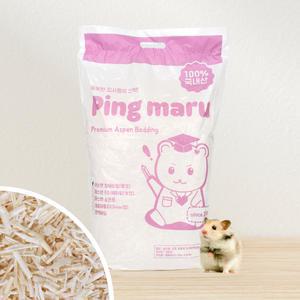 엠텍 아스펜 베딩 1kg 은사시 국내산 중포장 햄스터