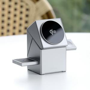 아이코모스 Qi2 3in1 터치큐브 맥세이프 고속 무선 충전기 아이폰 에어팟 애플워치 갤럭시워치