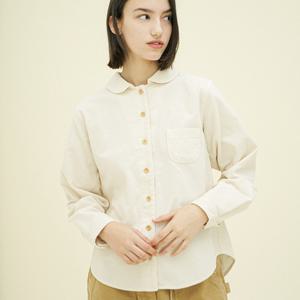 [치키타](센텀시티점)라운드 셔츠 (코듀로이) 크림 244301SCR