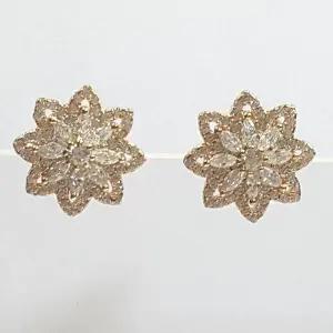 실버925 큐빅 다이아컷 귀걸이241011-17