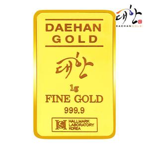 순금 골드바 1g 프레스 사각형 브랜드로고 미니골드바 금테크