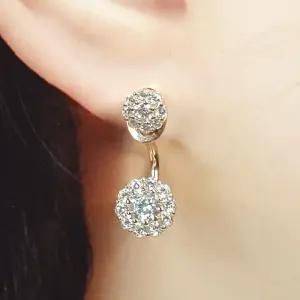 실버925 큐빅 다이아컷 귀걸이241012-08