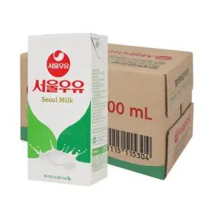 서울우유 멸균우유 1000ml 1L 10팩 최신 멸균 상온보관 1박스
