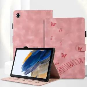 갤럭시탭S6라이트 10.4 P610 P615 멜로디 카드수납 펜홀더 거치대 가죽 태블릿 케이스