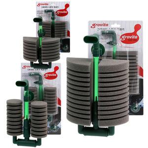 그로비타 스펀지여과기 GSF-201  GSF-202  GSF-204 어항여과기 수족관필터 열대어키우기 스폰지필터