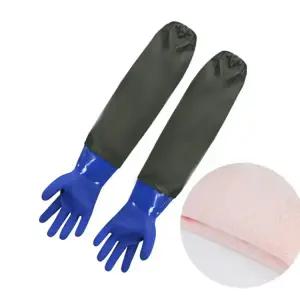 어깨 고무 장갑 수산업 방수 기모 안감 해루질 긴장갑