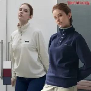 [트루릴리전] 24FW 여성 플리스 하티 티셔츠 3종택1