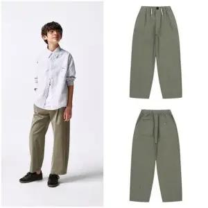 [갤러리아] AZA3PT02LK 카키 배기 우븐 팬츠
