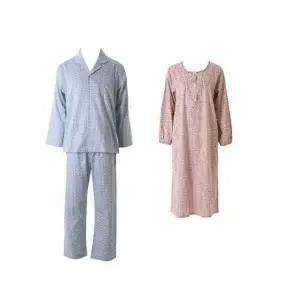 [갤러리아] [커플]면100% 부엉이나염 파자마 원피스세트(VPA4512M/GN_2C)