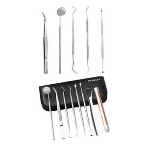 의료용 셀프 치석 제거기 5종 8종 led 세트 치과 스케일링 기본 기구