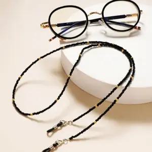 고품질 선글라스 분실방지 안경 안경체인 스트랩 블랙 안경줄 (WFGTBP5)