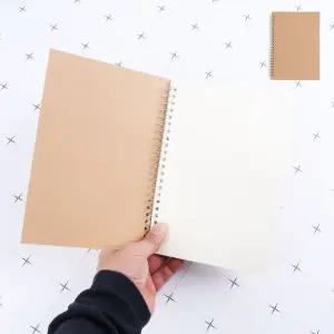 크라프트 A5 무지 노트 스케치북 (WFGU7B9)