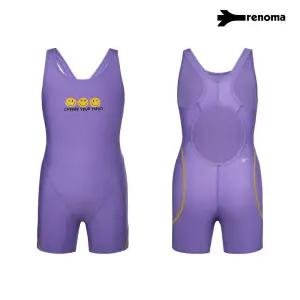 [레노마수영복]여아 스마일 3부 반신수영복 퍼플 RN-GS2D861-PP_CA