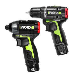 웍스(WORX) 충전콤보키트 WU920X (12V/2.0AH x 2, BL) WORX PRO