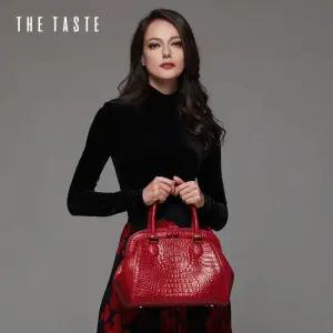 [THE TASTE] 더테이스트 카이만 엠보 소가죽 토트백 1종