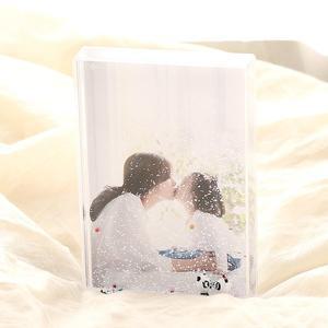 엽서사이즈 워터액자 피규어 포토프레임 어린이집 생일선물 졸업기념 커플사진