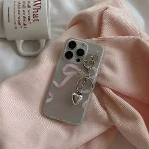 메이드모먼 spring lettering 디자인 반투명 폰케이스